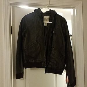 Leather jacket